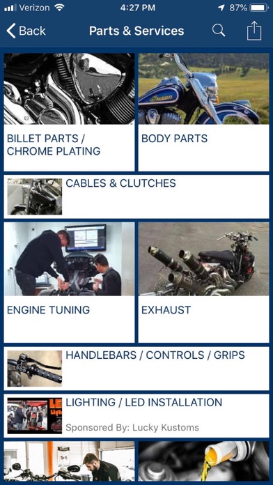Bikers Info USA Screenshot