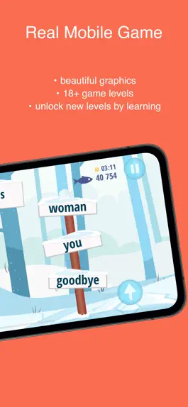 Game screenshot RoxyPenguin Vocabulary Builder apk