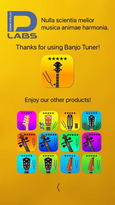 Banjo Tuner Professional Screenshot