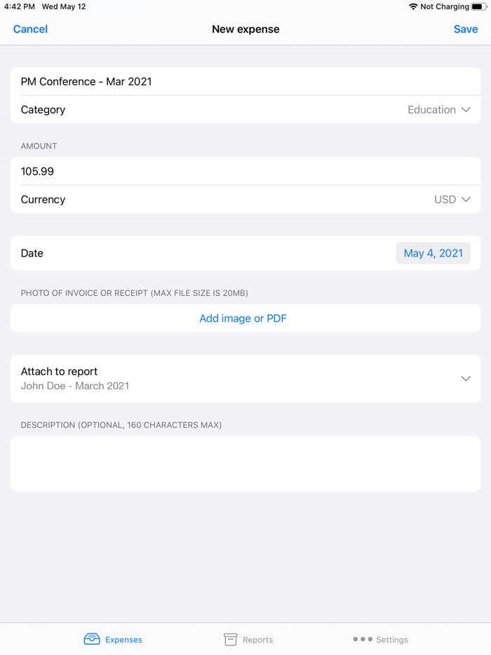 Expense Sensei Track Expenses
