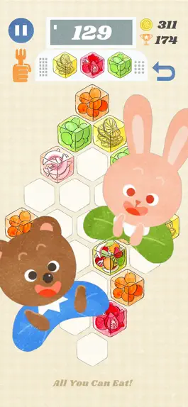 Game screenshot -AllYouCanEat!-Rabbit and Bear hack