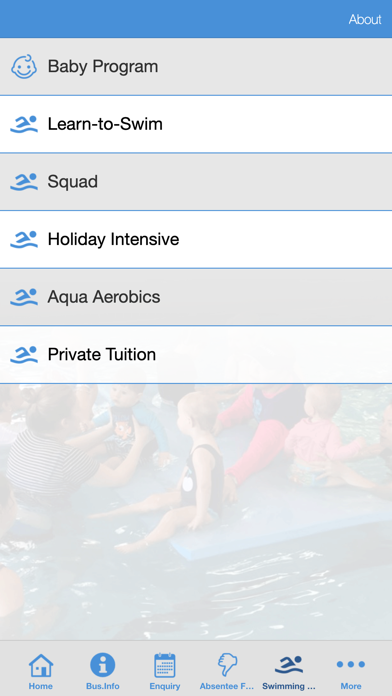 Sue Howlett Swim School Screenshot