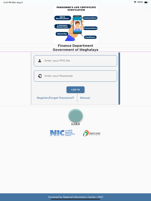 Screenshot #6 pour Govt Of Meghalaya-Pension App
