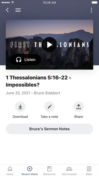Fellowship Bible Church Tacoma Screenshot