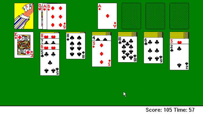 SOL.EXE Retro Solitaire