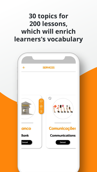 PORO - Portuguese Vocabulary Screenshot