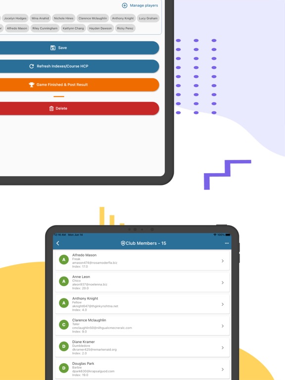 Naeil Golf iPad screenshot 5 - Sports app