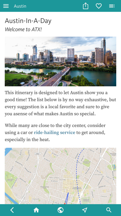 Austin’s Best: TX Travel Guide Screenshot