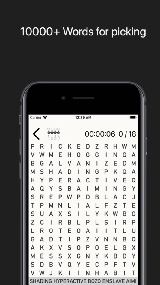 #2. Words Find (iOS) 由: SikYi Chan