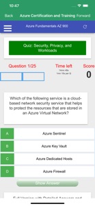 Azure Fundamentals Az900 Prepa screenshot #1 for iPhone