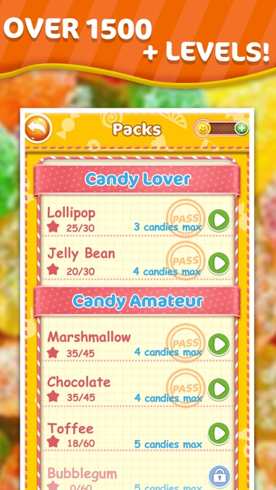 Word Candy Sweetest Word Game Screenshot