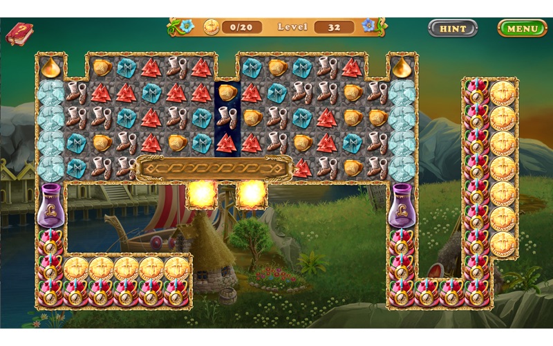 Screenshot #1 pour Laruaville 11 - Match-3 Puzzle