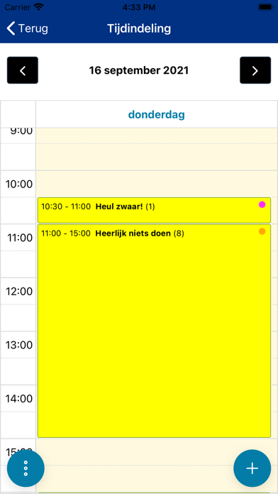 Telerevalidatie UMCG Screenshot