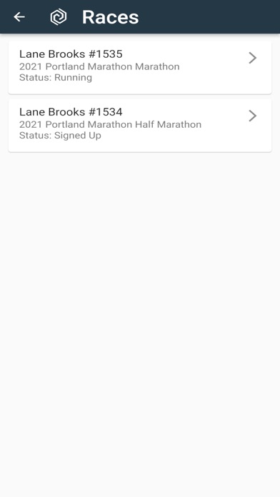 Portland Marathon Rewards Screenshot