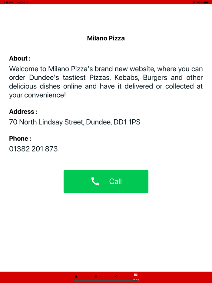 Milano Pizza Takeaway