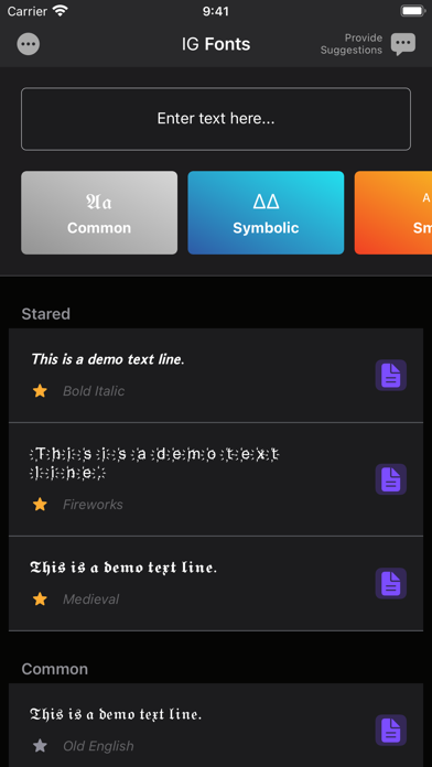 Screenshot #3 pour IG Fonts: Fonts for Instagram
