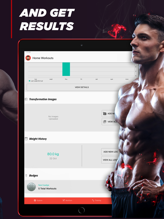 Spartan MMA & HIIT Workouts iPad screenshot 5 - Health & Fitness app