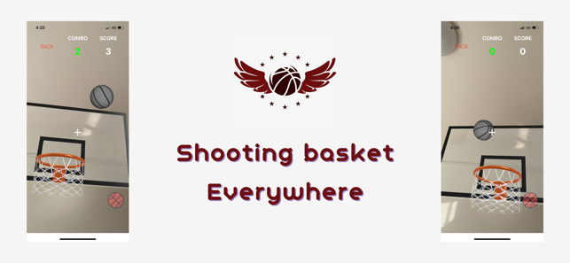 ‎AR-3D Basketball Screenshot