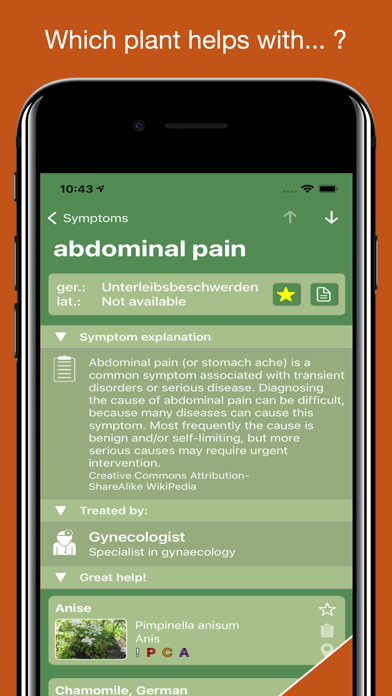 Medicinal plants lexicon Screenshot