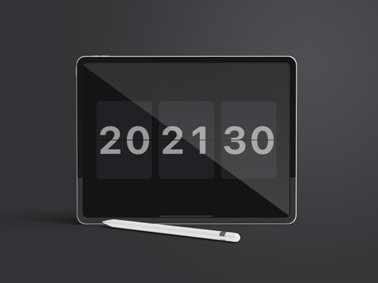 Screenshot #4 pour Flip clock & clock widget