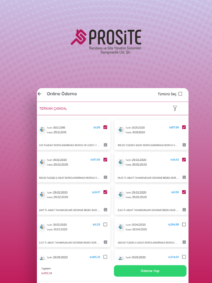 PROSİTE SİTE YÖNETİMİ