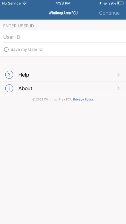 WAFCU Credit Card Mobile App