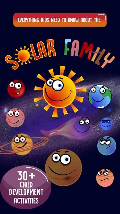 Solar Family: Planets for Kids screenshot-0