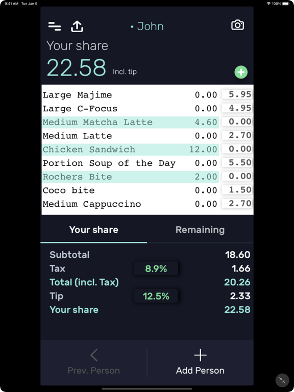 Screenshot #2 for Splittable