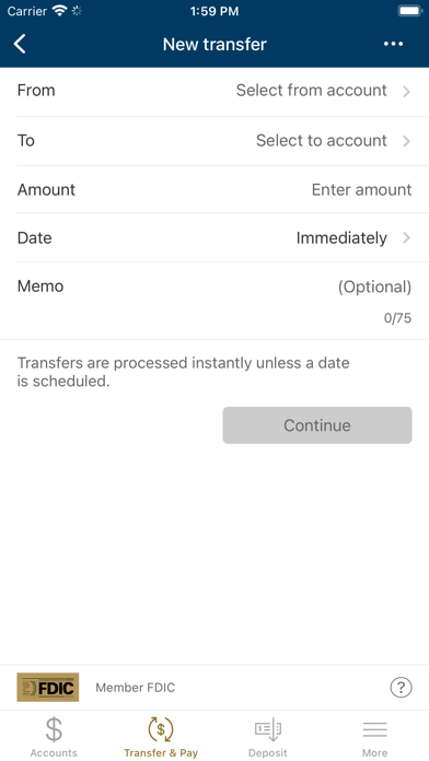 ESSA Mobile Banking Screenshot