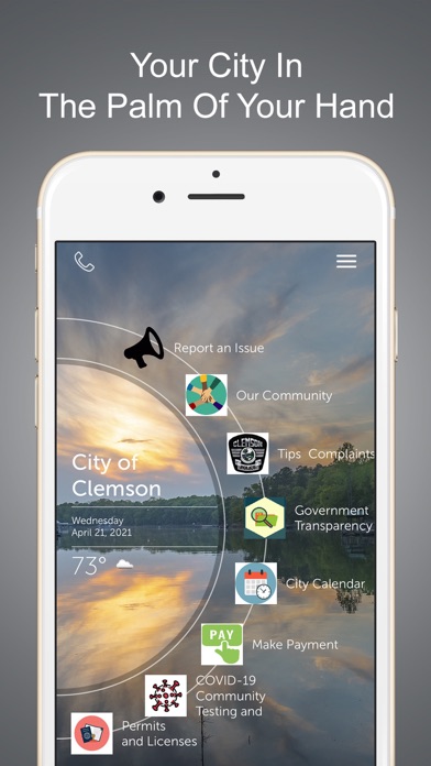 City of Clemson Screenshot
