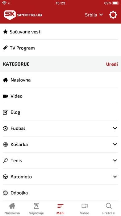 Sportklub Screenshot