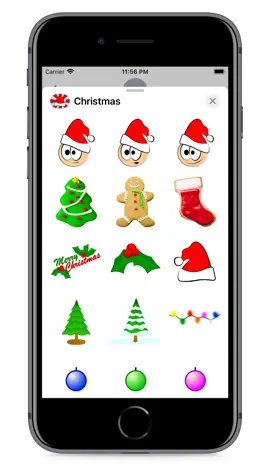 Game screenshot Christmas Silly Fun Stickers apk