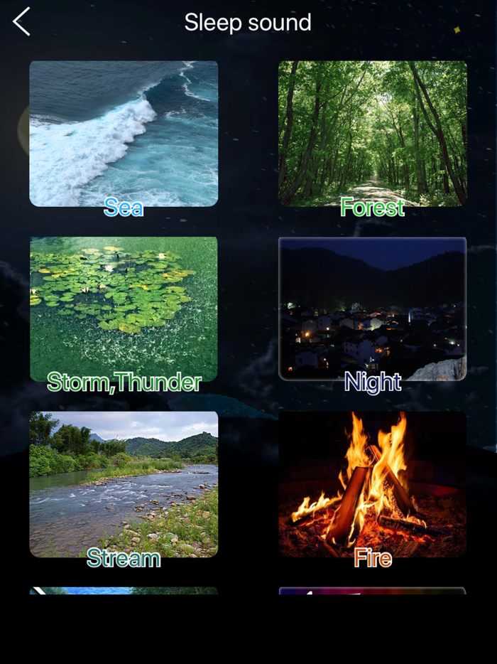 Sleep sounds Help fall asleep