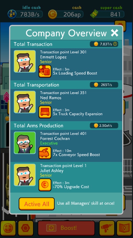 #10. Idle Arms Factory (iOS) Podle: GeePlus, Inc.
