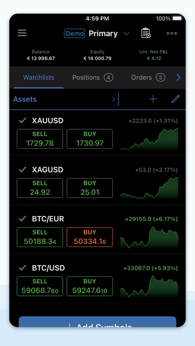 Screenshot #2 pour Xenia cTrader