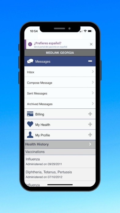 MedLink Georgia Screenshot