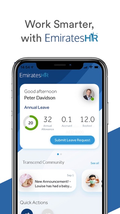 Emirates HR Screenshot