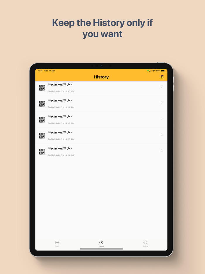 Barcode and QR code Reader