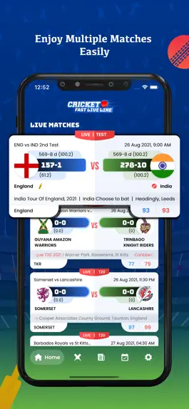Game screenshot Cricket Fast Live Line mod apk