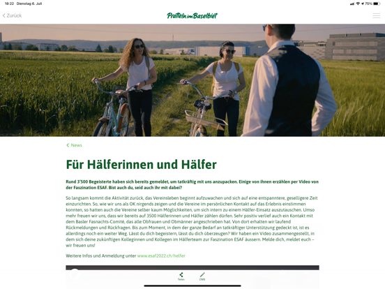 Screenshot #6 pour Helfer App ESAF 2022