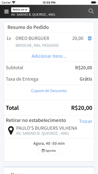 Paulos Burguers Screenshot