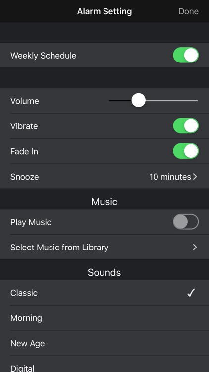 Weekly Alarm Clock screenshot-6