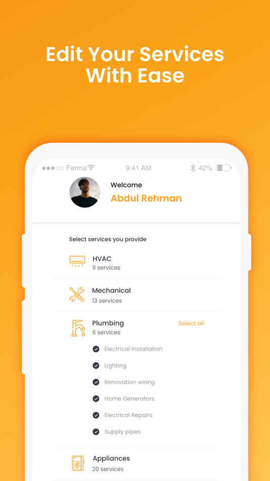 #5. Quickfix Service Provider (iOS) 由: ALIF Solutions DMCC