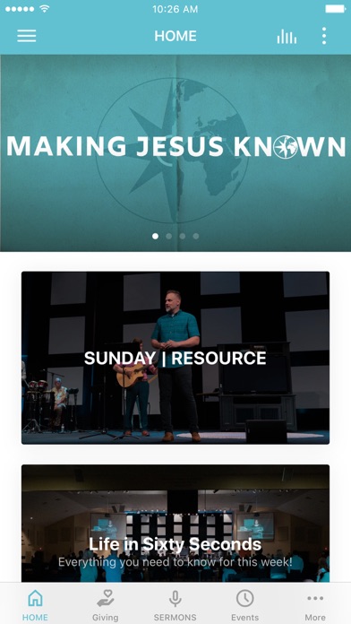 Life Foursquare Gospel Church Screenshot