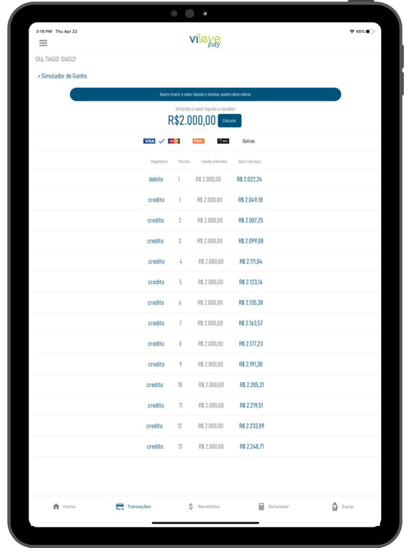 Screenshot #5 pour Vileve Pay App