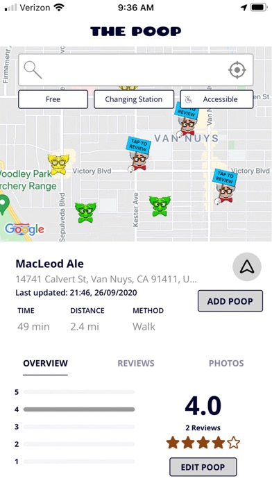 The Poop - Bathroom Finder Screenshot