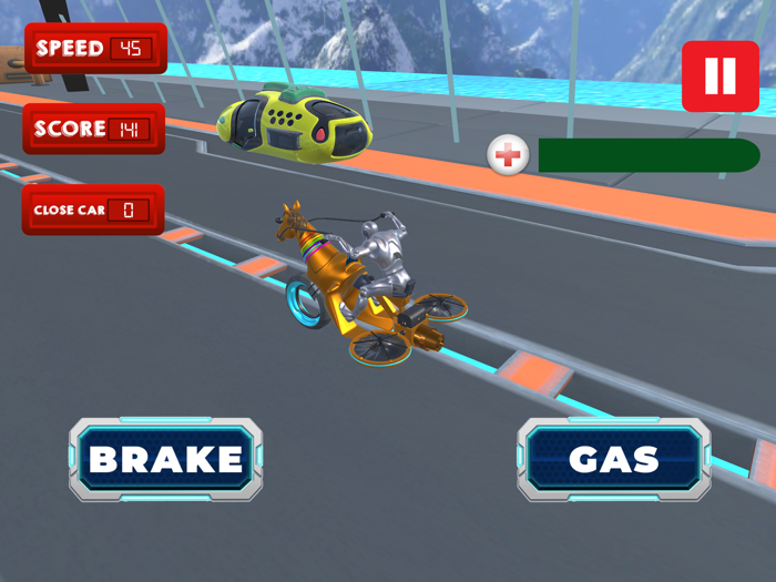 Sci-Fi Traffic Racer