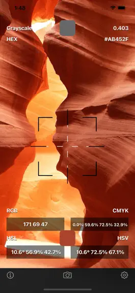 Game screenshot Camera Color Picker Plus apk