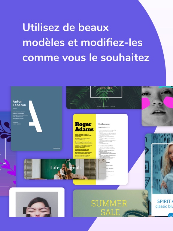 Screenshot #6 pour Fabricant de menus