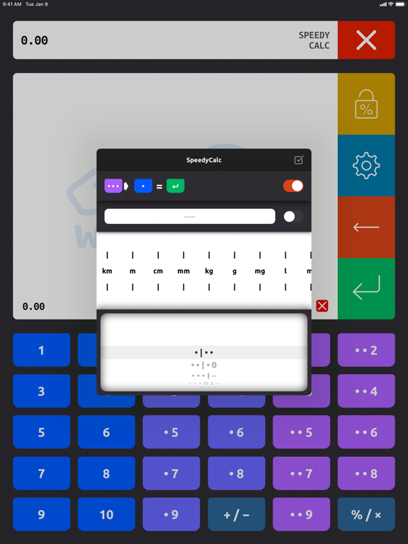 Screenshot #4 pour SpeedyCalc Tally Calculator